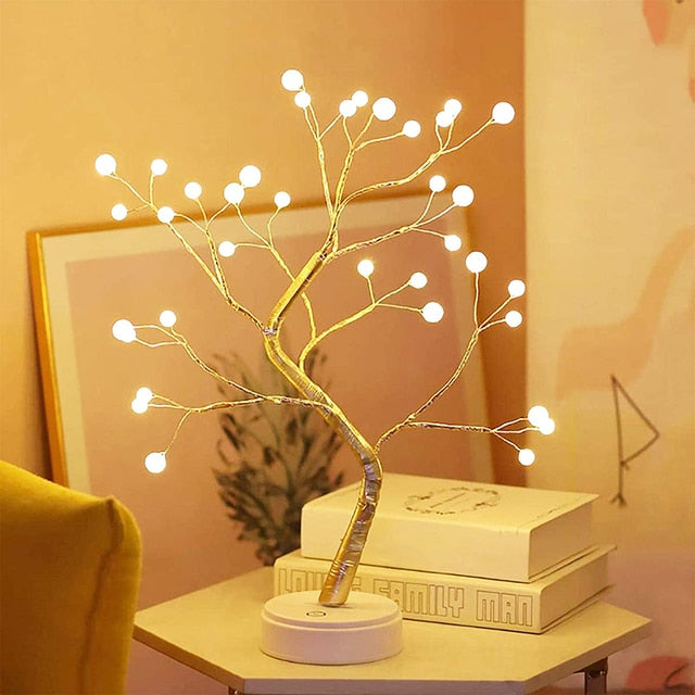 Tree Night Light Touch Lamp